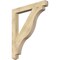 Ekena Millwork Funston Craftsman Rough Sawn Bracket, Douglas Fir, 4"W x 36"D x 42"H BKT04X36X42FST04RDF - alternate 1